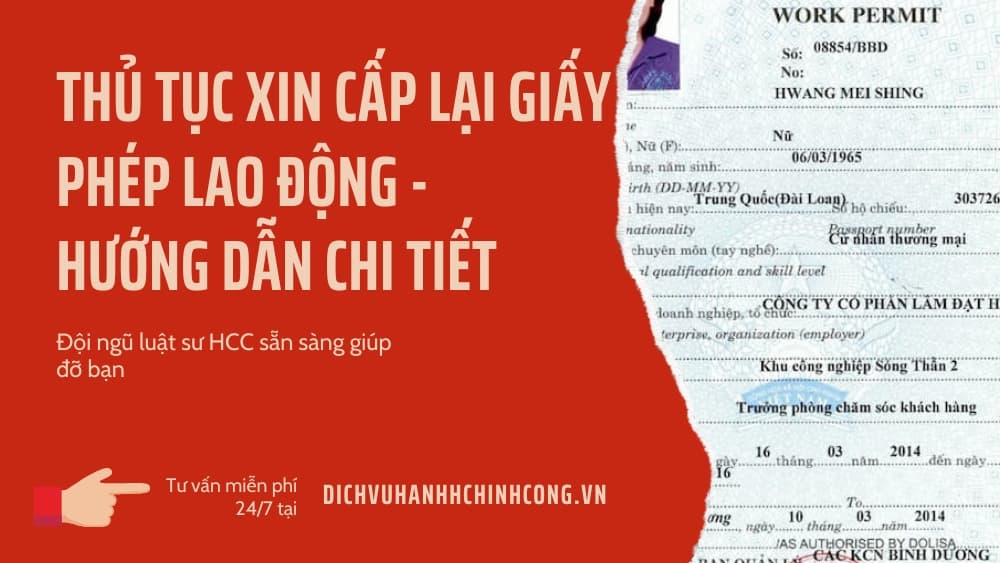 Thu Tuc Xin Cap Lai Gpld, Huong Dan Chi Tiet