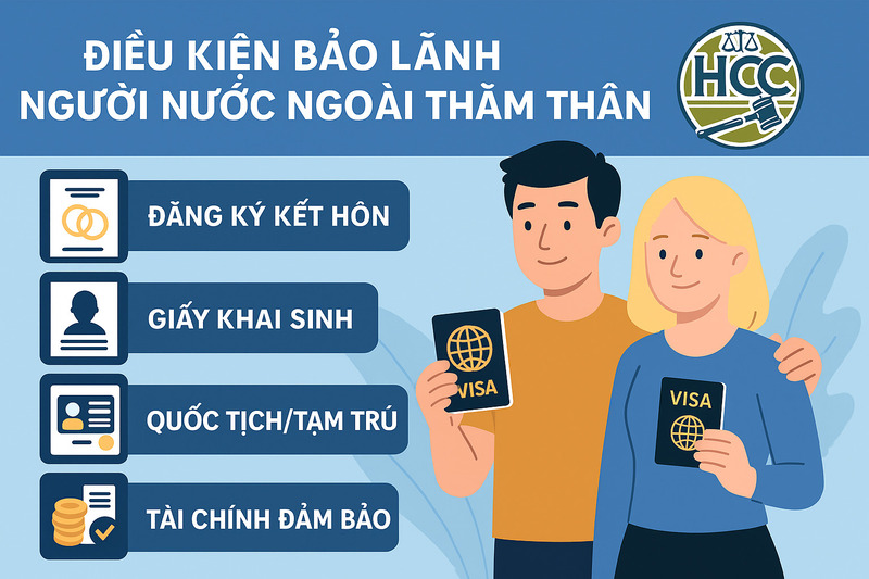 Visa thăm thân cho người nước ngoài: |TT|VR|Giấy miễn thị thực|2025| 3 Điều kiện bảo lãnh người nước ngoài thăm thân