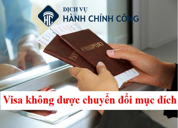 Các trường hợp không được chuyển đổi mục đích visa Việt Nam