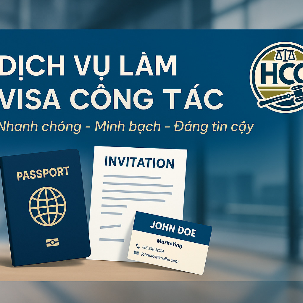 Hồ sơ xin visa công tác cần gì? Những giấy tờ bắt buộc |2025| 3 Dịch vụ làm visa công tác