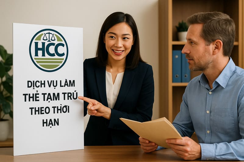 Các dịch vụ làm thẻ tạm trú cho người nước ngoài tại Việt Nam |2025| 5 Dịch vụ làm thẻ tạm trú theo thời hạn
