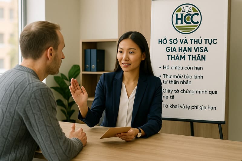 Gia hạn visa thăm thân cho người nước ngoài được bao nhiêu lần? 2 Hồ sơ và thủ tục gia hạn visa thăm thân