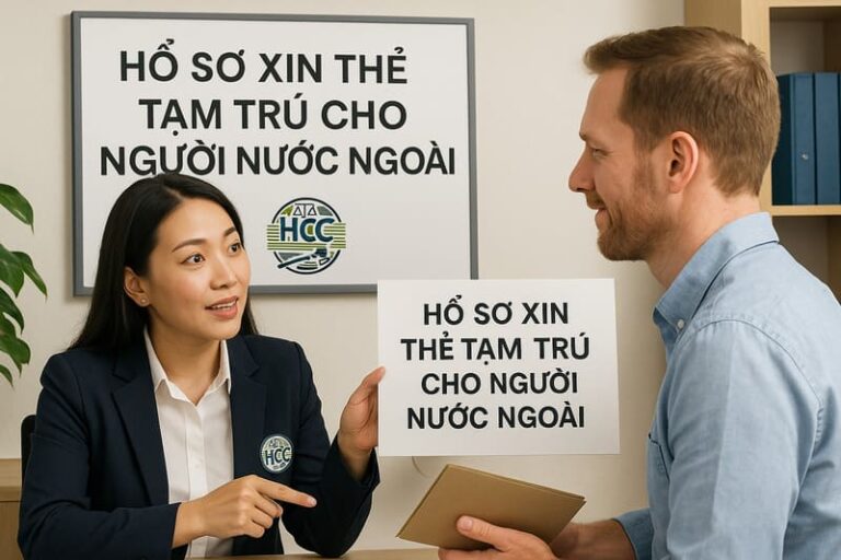 Hồ sơ xin thẻ tạm trú cho người nước ngoài