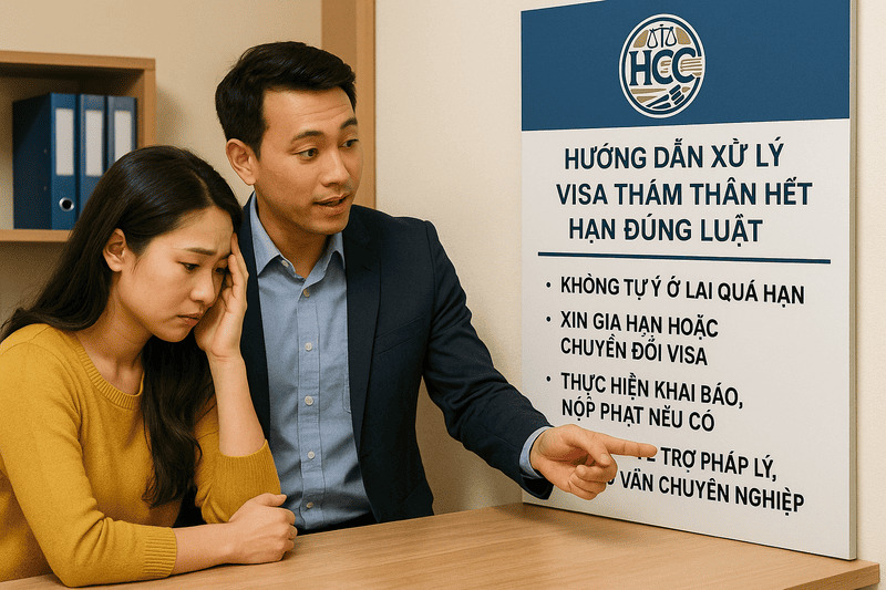 Cách xử lý khi hết hạn visa thăm thân: Xử lý thế nào cho đúng luật? 2 Hướng dẫn xử lý visa thăm thân hết hạn đúng luật