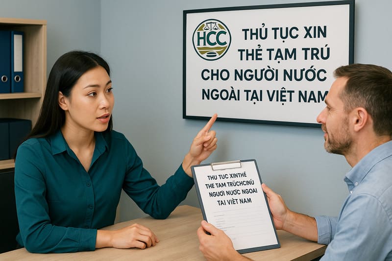 Dịch vụ làm thẻ tạm trú cho người nước ngoài tại Việt Nam |2025| 8 Thủ tục xin thẻ tạm trú cho người nước ngoài tại Việt Nam