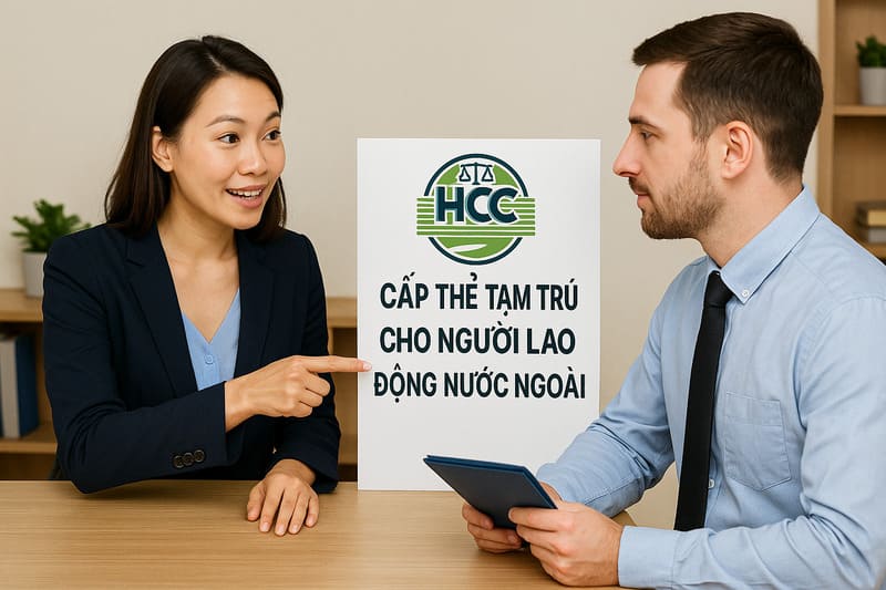 Cấp thẻ tạm trú cho người lao động nước ngoài