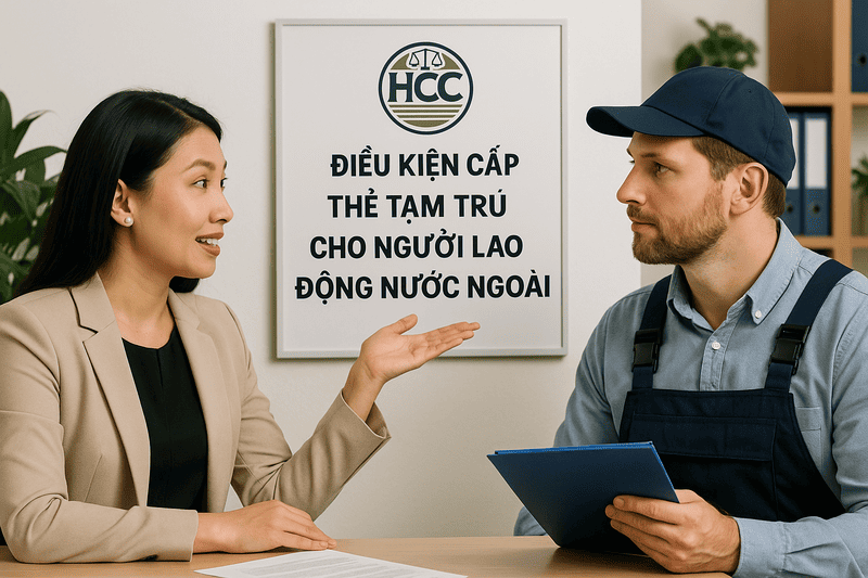 Cấp thẻ tạm trú cho người lao động nước ngoài tại Việt Nam |2025| 2 Điều kiện cấp thẻ tạm trú cho người lao động nước ngoài