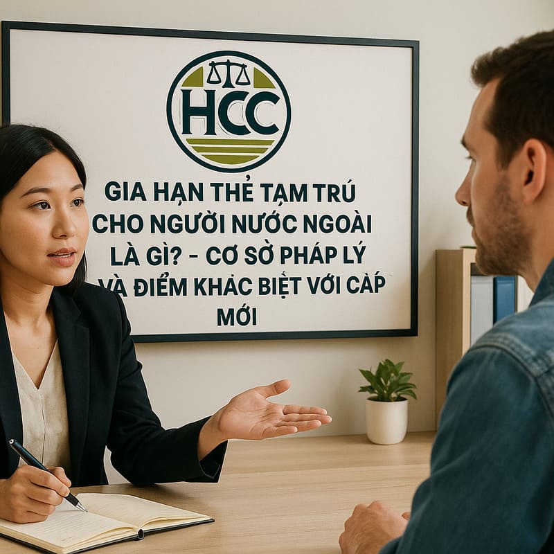 Gia hạn thẻ tạm trú cho người nước ngoài là gì – Cơ sở pháp lý và điểm khác biệt với cấp mới