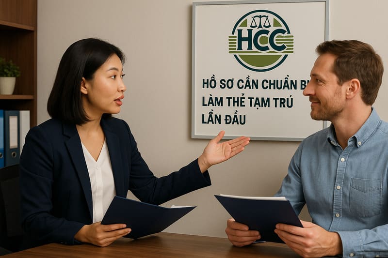 Làm thẻ tạm trú lần đầu cho người nước ngoài tại Công an cấp tỉnh: Hồ sơ & thủ tục mới nhất 2025 2 Hồ sơ cần chuẩn bị làm thẻ tạm trú lần đầu