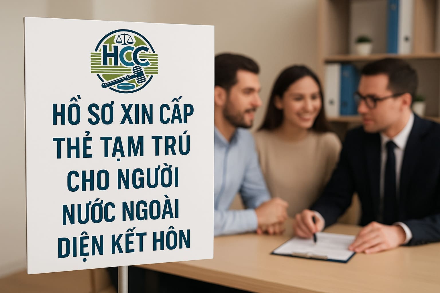 Thẻ tạm trú cho người nước ngoài kết hôn với người Việt Nam: Điều kiện, thủ tục nhập cảnh & cấp thẻ TT |2025| 4 Hồ sơ xin cấp thẻ tạm trú cho người nước ngoài diện kết hôn