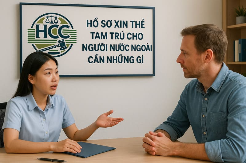 Hồ sơ xin thẻ tạm trú cho người nước ngoài cần những gì từ 2025 1 Hồ sơ xin thẻ tạm trú cho người nước ngoài cần những gì?
