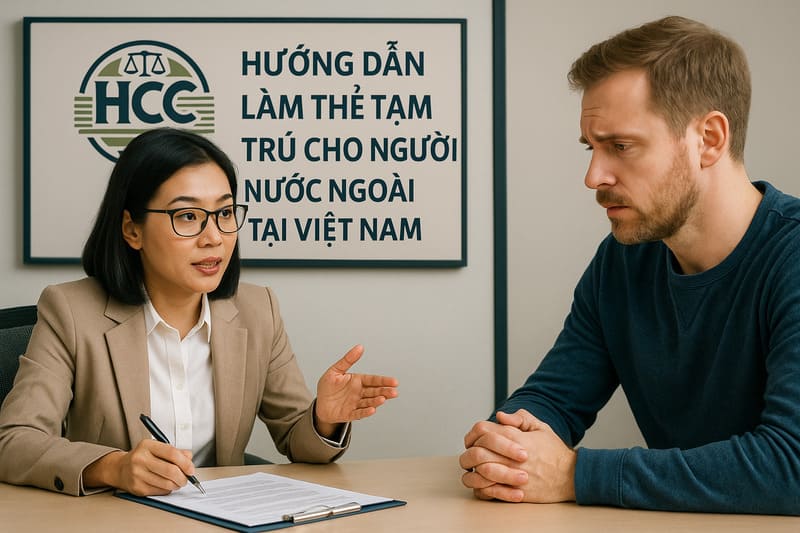 Hướng dẫn làm thẻ tạm trú cho người nước ngoài tại Việt Nam |2025| từ A-Z 1 Hướng dẫn làm thẻ tạm trú cho người nước ngoài tại Việt Nam