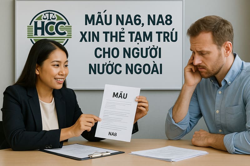 Mẫu NA6 – NA8 xin thẻ tạm trú cho người nước ngoài tại Việt Nam 1 Mẫu NA6, NA8 xin thẻ tạm trú cho người nước ngoài