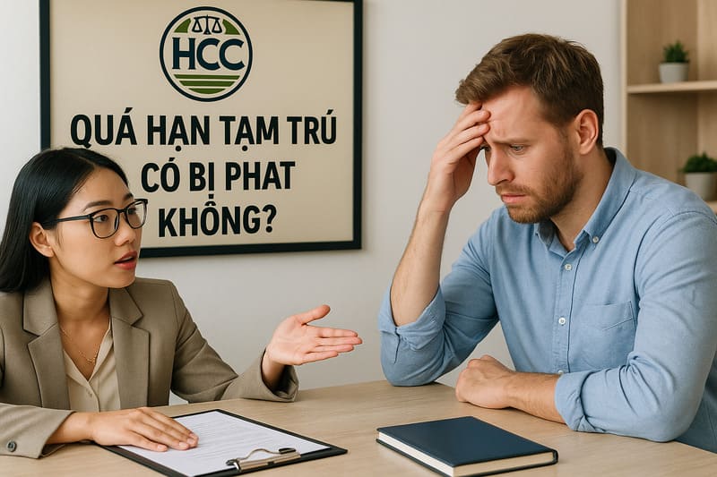 Quá hạn thẻ tạm trú có bị phạt không