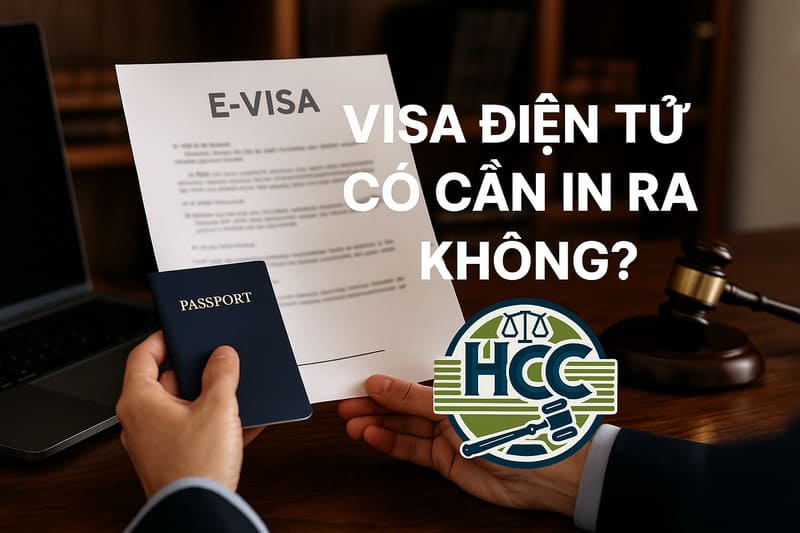 Visa điện tử có cần in ra không?