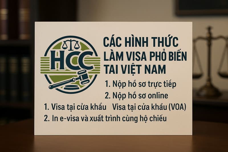 Làm visa là gì | Thủ tục làm visa| Hướng dẫn làm visa từ A-Z 6 Các hình thức làm visa phổ biến tại Việt Nam