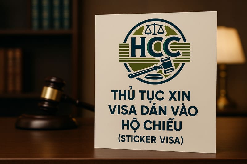 So sánh Visa dán vào hộ chiếu với Visa on arrival Vietnam 2 Thủ tục làm visa dán vào hộ chiếu (Sticker Visa)
